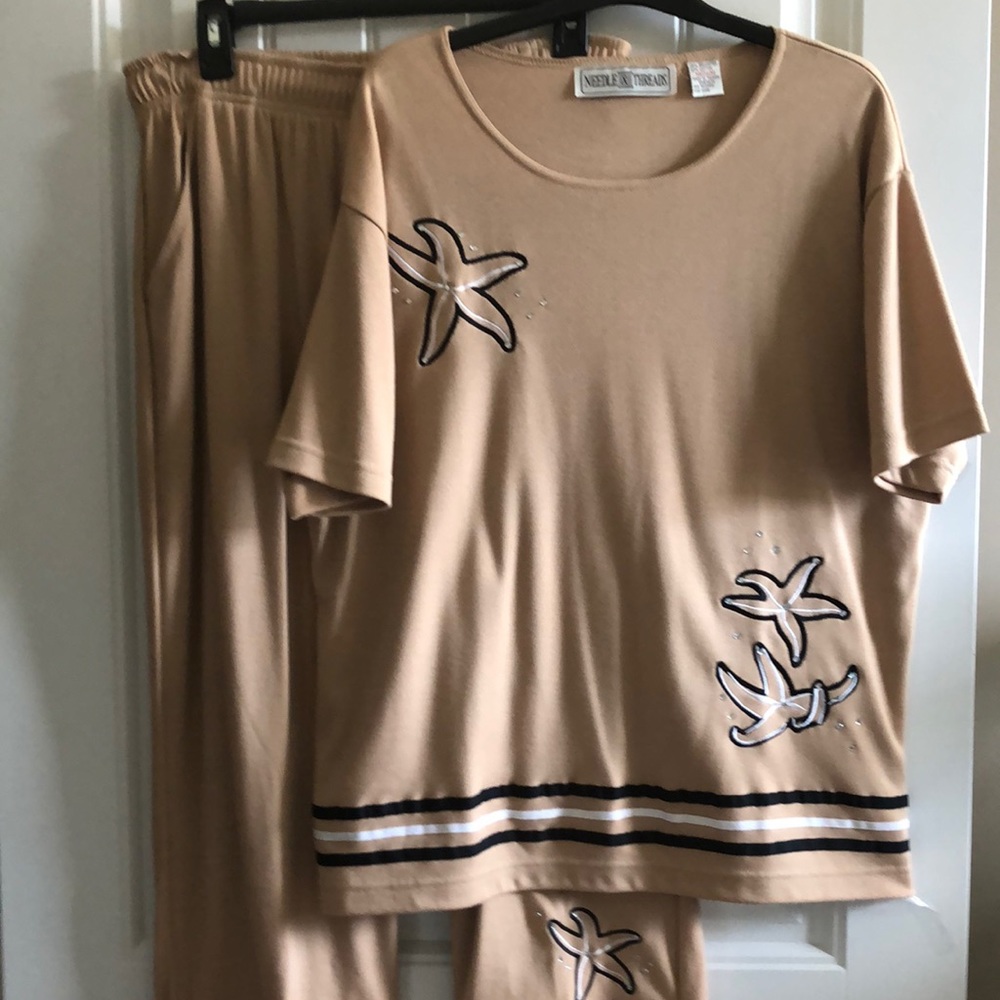 Needle & Threads Two Piece Outfit Comfortable Versatile